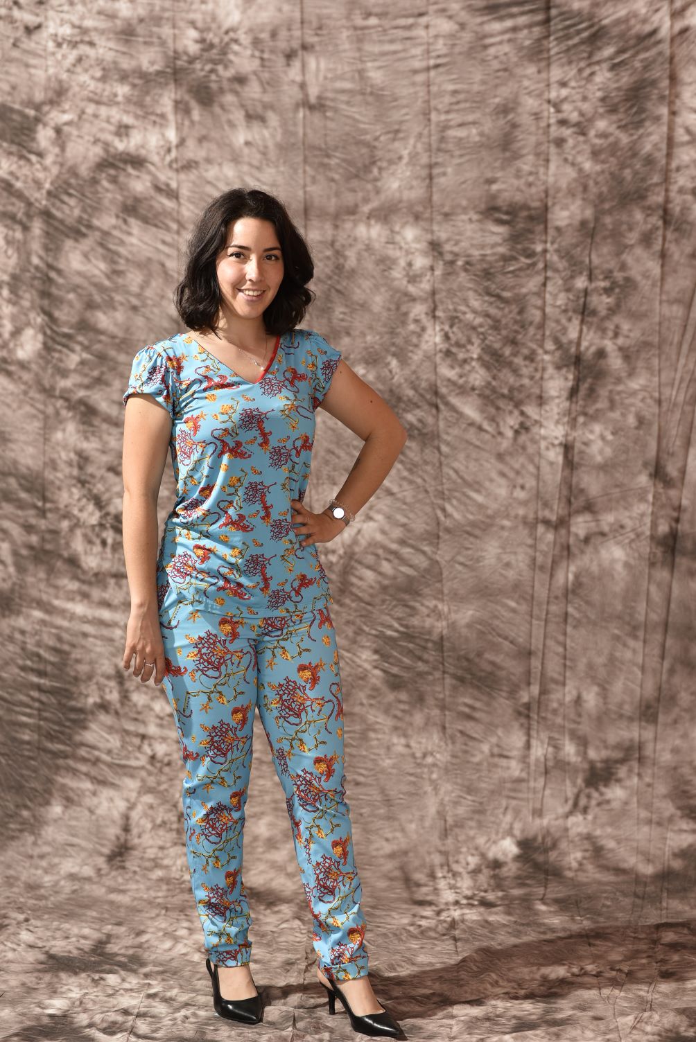 Le Fate - Pantalone coral
