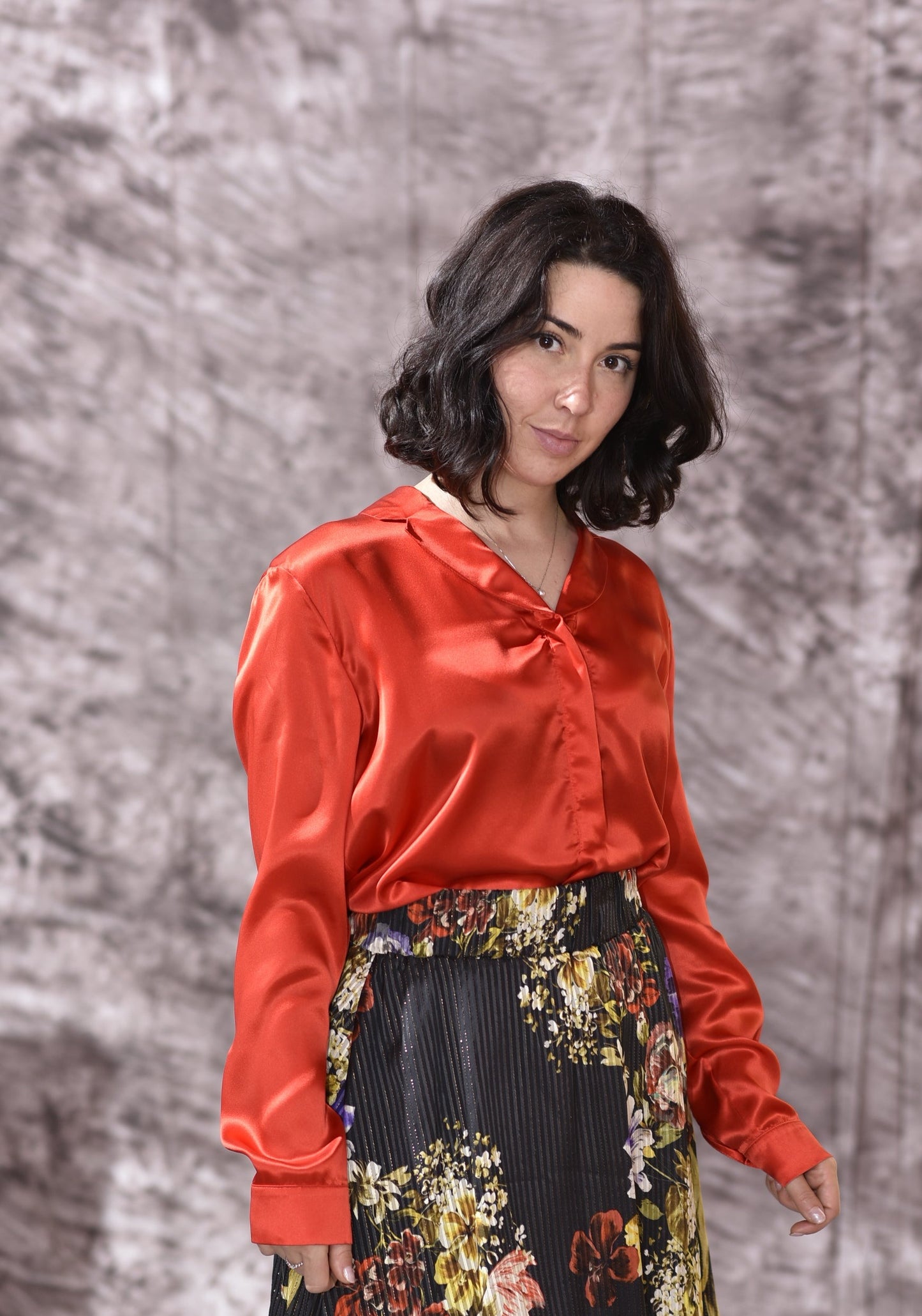 Le Fate - Blusa in raso